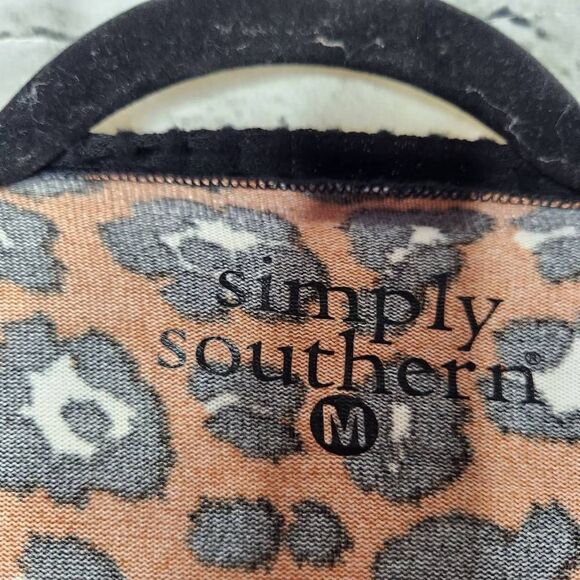 Simply Southern Collection Animal Print Pullover Sweater Multicolor Size Medium - Picture 12 of 13